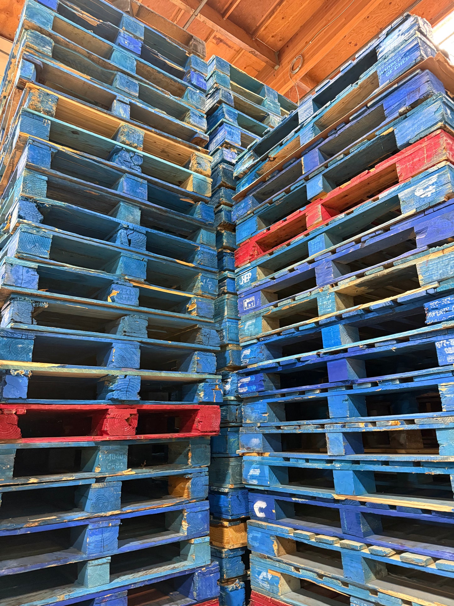 Wood Pallets (Heavy Duty) - 48 x 40 in